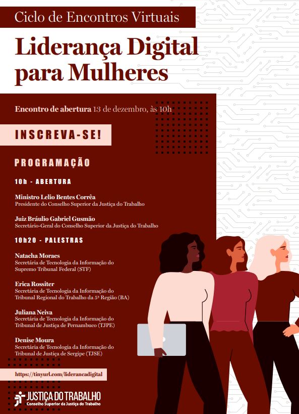 O Ciclo De Encontros Virtuais Lideran A Digital Para Mulheres